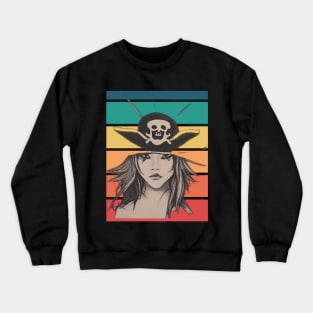 Pirate Girl Crewneck Sweatshirt